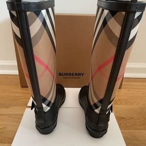 Burberry, Rain Boots , Simeon Vintage Check Moto